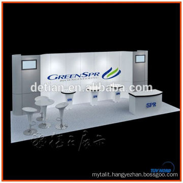 exibition stand collapsible booth portable fair booth fair stand design in Shanghai